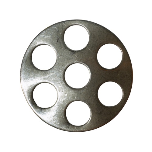 Планка круглая 50мм, 7 отверстий по 11мм