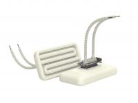 Керамический инфракрасный излучатель HFEH 0.2 кВт/230 В; 122 × 60 мм; Провод 100 мм; с термопарой